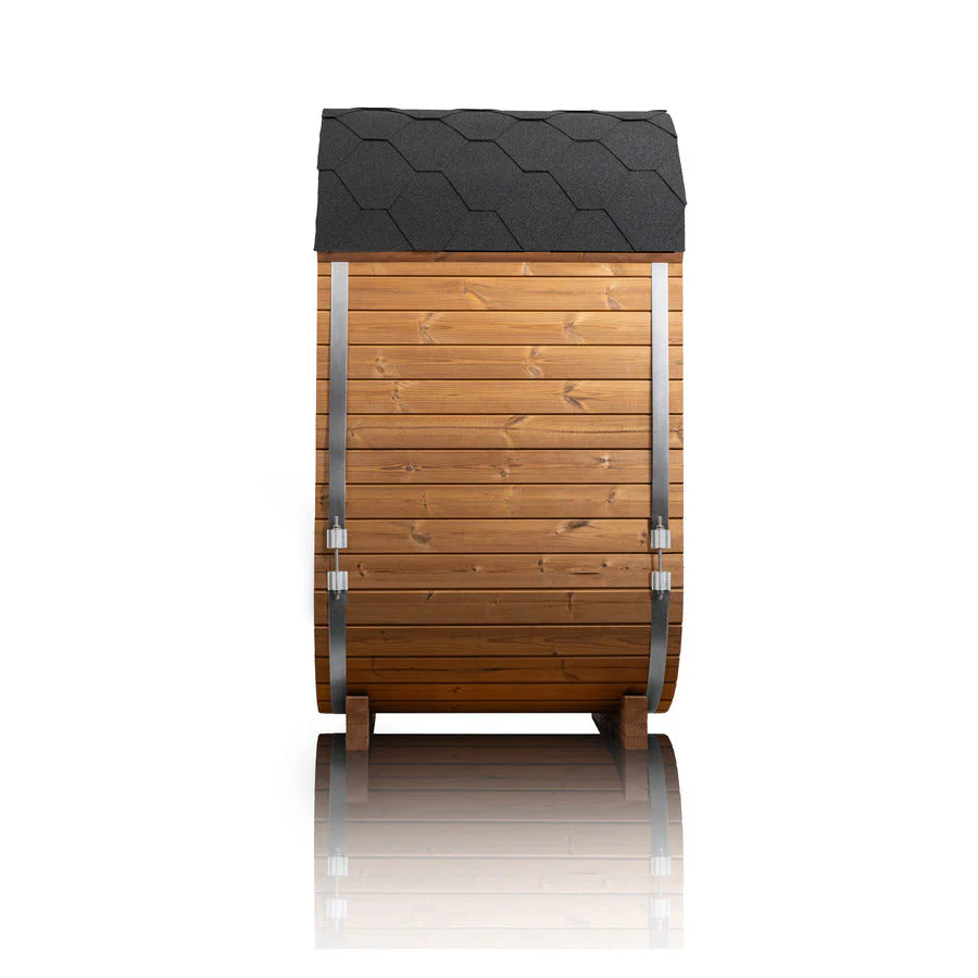 Auris 1 outdoor red cedar sauna, image 4 of 14