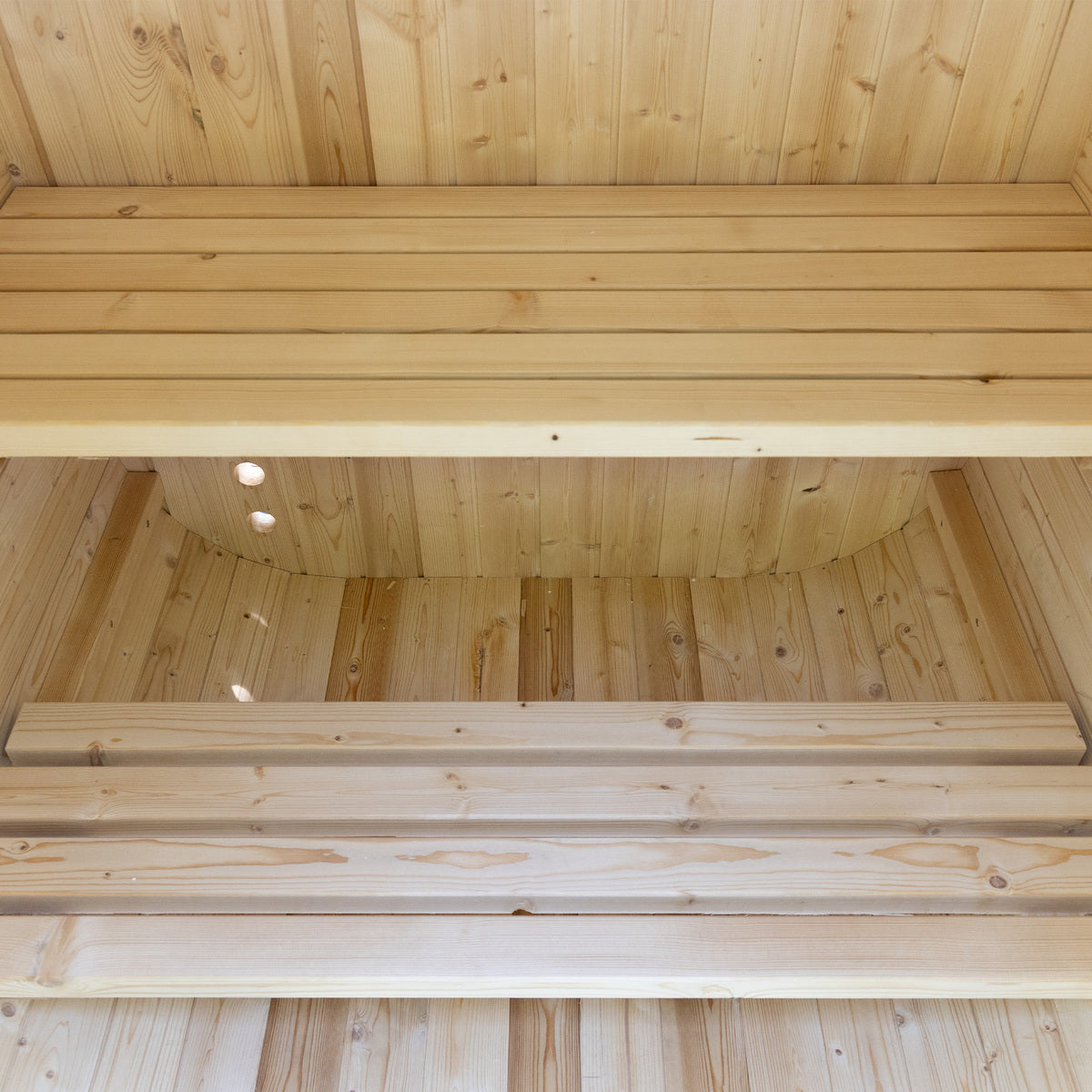 Auris 1 outdoor red cedar sauna, image 8 of 14
